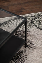 Bahamas Palm Charcoal - Indoor/Outdoor - K/M Carpets | Mattfabriken