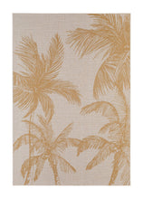 Bahamas Palm Guld - Indoor/Outdoor - K/M Carpets | Mattfabriken