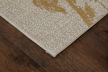 Bahamas Palm Guld - Indoor/Outdoor - K/M Carpets | Mattfabriken