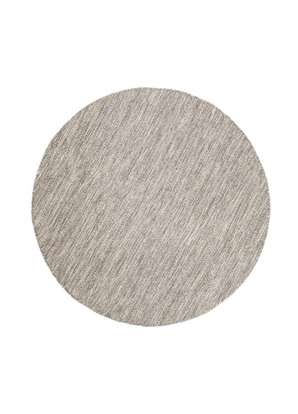 Birka Silver - Rund Ullmatta - K/M Carpets | Mattfabriken