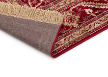 Casablanca Kashan Röd - Konstsilkesmatta - K/M Carpets | Mattfabriken