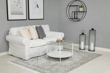 Casablanca Kashan Silver - Konstsilkesmatta - K/M Carpets | Mattfabriken