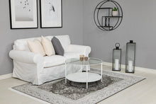 Casablanca Medallion Antracit - Konstsilkesmatta - K/M Carpets | Mattfabriken