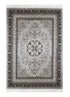 Casablanca Medallion Silver - Konstsilkesmatta - K/M Carpets | Mattfabriken