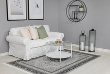 Casablanca Medallion Silver - Gångmatta - K/M Carpets | Mattfabriken