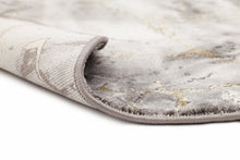 Craft Concrete Guld - Rund Matta - K/M Carpets | Mattfabriken