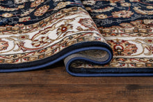Dubai Medallion Blå - Klassisk Wilton - K/M Carpets | Mattfabriken