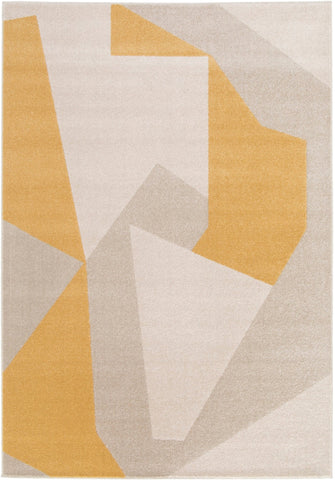 Florence Abstrakt Natur/Gul - Modern Matta - K/M Carpets | Mattfabriken