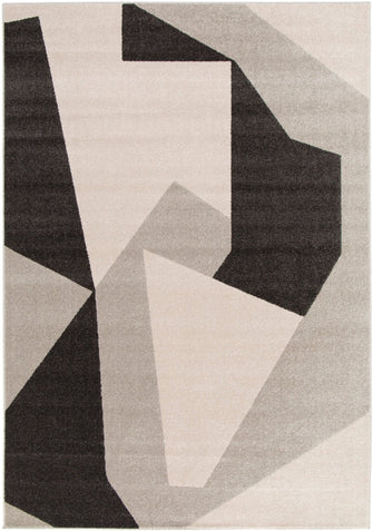 Florence Abstrakt Natur/Svart - Modern Matta - K/M Carpets | Mattfabriken