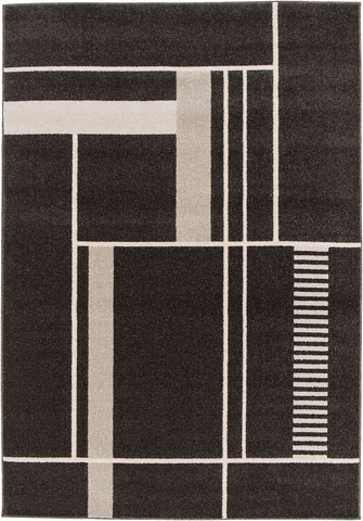 Florence Square Svart - Modern Matta - K/M Carpets | Mattfabriken