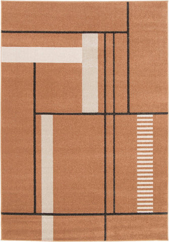 Florence Square Terracotta - Modern Matta - K/M Carpets | Mattfabriken
