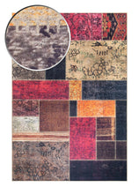 Gizmo Patch Multi - Modern Matta - K/M Carpets | Mattfabriken