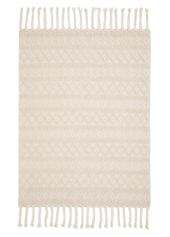 Goa Vit - Handvävd Ullmatta - K/M Carpets | Mattfabriken