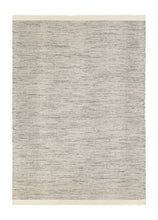 Graham Offwhite/Svart - Handvävd Ullmatta - K/M Carpets | Mattfabriken