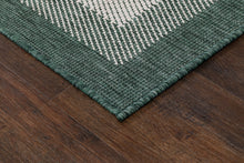 Havanna Frame Grön - Indoor/Outdoor - K/M Carpets | Mattfabriken