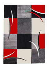 London Patch Röd - Modern Matta - K/M Carpets | Mattfabriken