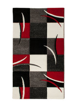 London Patch Röd - Modern Matta - K/M Carpets | Mattfabriken