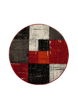 London Square Röd - Modern Matta - K/M Carpets | Mattfabriken