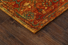 Mewar Medaljong Multi - Chenillematta - K/M Carpets | Mattfabriken