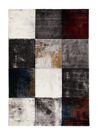 Rubin Dark Paint Multi - Modern Matta - K/M Carpets | Mattfabriken