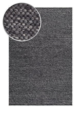 Skagen Grafitmelange - Handvävd Ullmatta - K/M Carpets | Mattfabriken