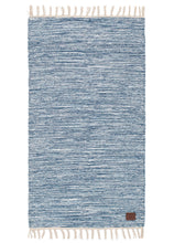 Slite Blå - Handvävd Trasmatta - K/M Carpets | Mattfabriken