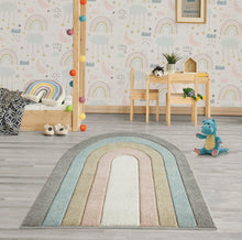 Smaragd Rainbow Multi - Barnmatta - K/M Carpets | Mattfabriken