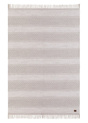 Solhaga Silver - Handvävd bomullsmatta - K/M Carpets | Mattfabriken