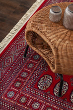 Teheran Boccara Röd - Tvättbar matta - Viskoslook - K/M Carpets | Mattfabriken