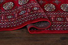 Teheran Boccara Röd - Tvättbar matta - Viskoslook - K/M Carpets | Mattfabriken