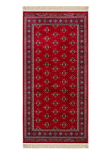 Teheran Lahori Röd - Tvättbar matta - Viskoslook - K/M Carpets | Mattfabriken