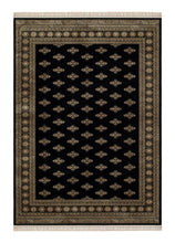 Teheran Lahori Svart - Tvättbar matta - Viskoslook - K/M Carpets | Mattfabriken