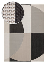 Toscana Modern Grå/Svart - Flatvävd matta - K/M Carpets | Mattfabriken