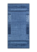 Trendy Blå - Gummerad matta - K/M Carpets | Mattfabriken