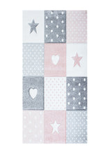 Atlas Star Rosa - Rund Barnmatta - K/M Carpets | Mattfabriken