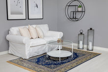 Casablanca Medallion Blå - Gångmatta - K/M Carpets | Mattfabriken