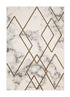 Diamond Romb Guld - Modern Matta - K/M Carpets | Mattfabriken