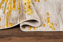 Diamond Tegel Natur/Guld - Modern Matta - K/M Carpets | Mattfabriken