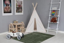 Feel Grön - Rund Ryamatta - K/M Carpets | Mattfabriken