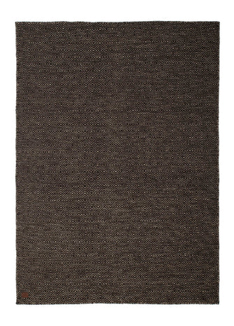 Gripsholm Svart - Handvävd Ullmatta - K/M Carpets | Mattfabriken