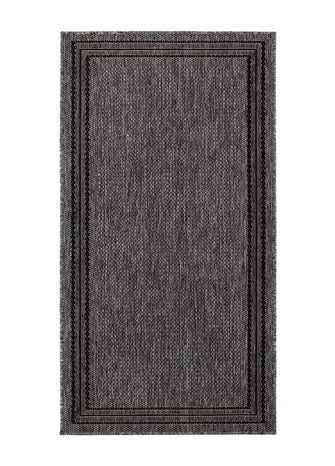 Madrid Frame Antracit - Gångmatta - K/M Carpets | Mattfabriken