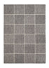Madrid Square Grå/vit - Flatvävd Matta - K/M Carpets | Mattfabriken
