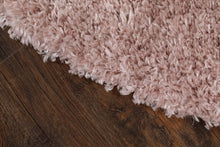 Teddy Dusty Pink - Rund Ryamatta - K/M Carpets | Mattfabriken