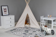 Vägmatta Gummerad Grå - Barnmatta - K/M Carpets | Mattfabriken