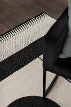 Venus Modern Svart/Vit - Indoor/Outdoor - K/M Carpets | Mattfabriken